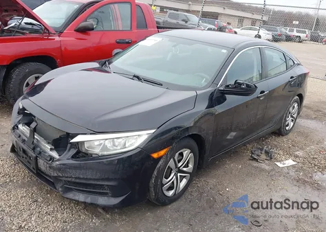 2018 Honda Civic Lx z USA, uszkodzony, nr VIN 19XFC2F56JE016261